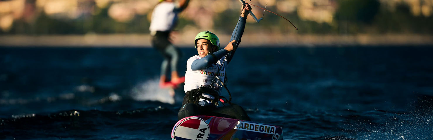 Championnat du monde Kitefoil 2025 Zoé Boutang